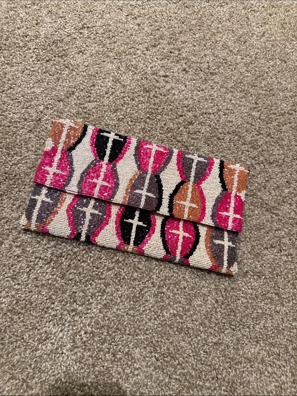 Moyna Beaded Envelope Clutch